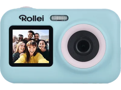 ROLLEI Sportsline Fun Digitale Kompaktkamera Grün, 0x opt. Zoom, 2.4-Zoll-Display an der Rückseite, 1.3-Zoll-Selfie-Display Frontseite
