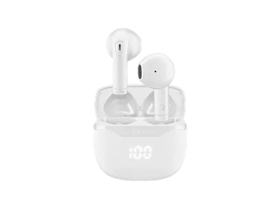 CELLULAR LINE Core, mit Ladehülle und LED-Anzeige, In-ear Kopfhörer Bluetooth Weiß