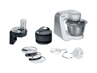 BOSCH MUM58210 Serie 4 Küchenmaschine Weiß (Rührschüsselkapazität: 3,9 l, 1000 Watt)