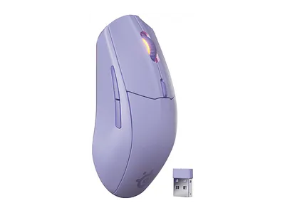 STEELSERIES Rival 3 Wireless Gen 2, Gaming Maus, Lavendel