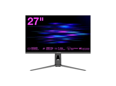 PEAQ PMO G271-FQK 27 Zoll QHD Gaming Monitor 1 ms Reaktionszeit 200 Hz