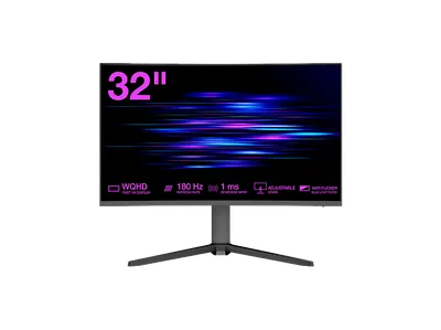 PEAQ PMO G320-CQE 32 Zoll QHD Gaming Monitor 1 Reaktionszeit 180 Hz