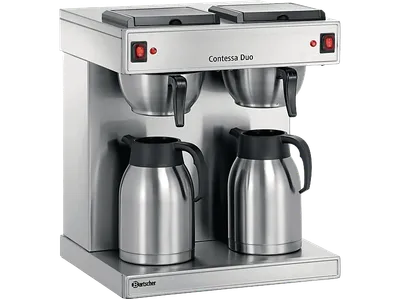 BARTSCHER 190184 Contessa Duo Kaffeemaschine Silber