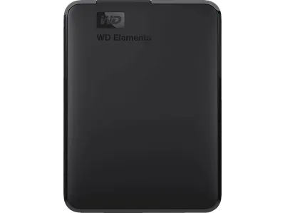 WD Elements® Portable Festplatte, 5 TB HDD, 2,5 Zoll, extern, Schwarz