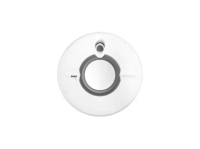 YALE Smart Alarm Smoke Sensor - Vernetzbarer Rauchmelder, Weiß