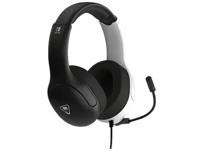 TURTLE BEACH TBS-8003-05 AIRLITE FIT HEADSET Nintendo Switch/Switch2, Over-ear Gaming Headset Schwarz/Weiß