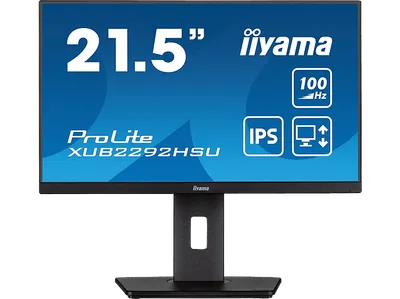 IIYAMA XUB2292HSU-B6 21,5 Zoll Full-HD Business Monitor 0,4 ms Reaktionszeit 100 Hz