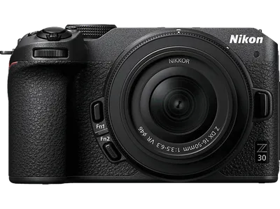 NIKON Nikon Z30 Kit Systemkamera mit Objektiv 16-50 mm, 7,5 cm Display Touchscreen, WLAN