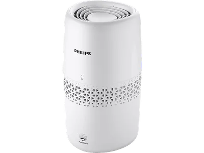 PHILIPS HU2510/10 Serie 2000, 2L, sanfter Schlafmodus, Luftbefeuchter Weiß (10 Watt, Raumgröße: 31 m²)