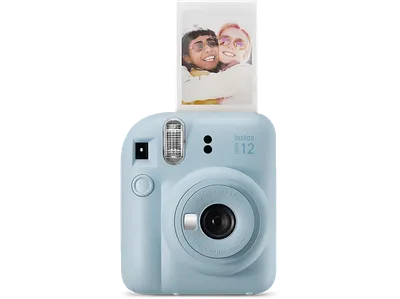 FUJIFILM INSTAX mini 12 Sofortbildkamera, Pastel Blue