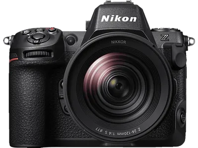 NIKON Z8 Kit Systemkamera mit Objektiv 24 - 120 mm, 8 cm Display Touchscreen, WLAN