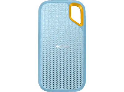 SANDISK Extreme ® Portable Festplatte, 1 TB SSD, extern, Himmelblau