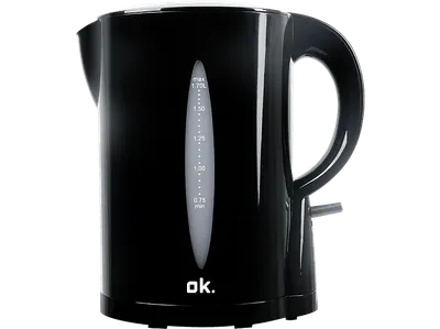 OK. OWK 103-B Wasserkocher, Schwarz
