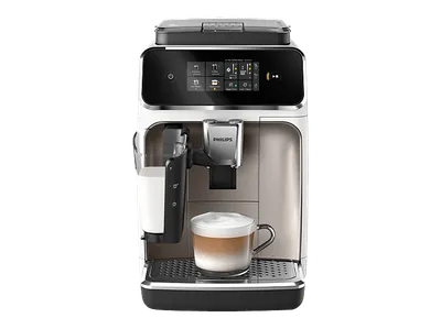 PHILIPS EP2333/40 Serie 2300 LatteGo 3 Kaffeespezialitäten Kaffeevollautomat Weiß/Chrom