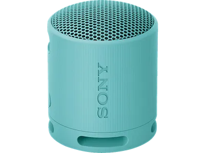 SONY SRS-XB100 Bluetooth Lautsprecher, Blau, Wasserfest