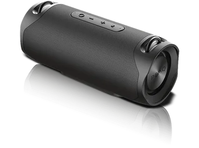 PEAQ PPA 502 Bluetooth Lautsprecher, Schwarz, Wasserfest