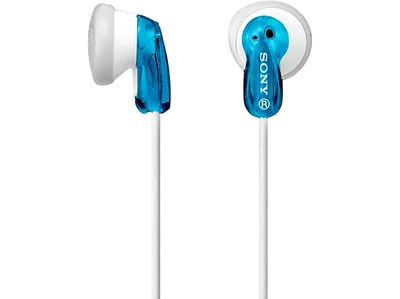 SONY MDR-E9LP, In-ear Kopfhörer Blau
