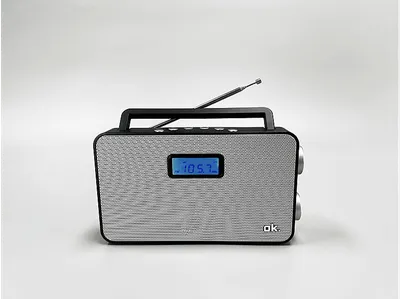 OK. ORF 350 FM Portables Radio, PLL, FM, Schwarz