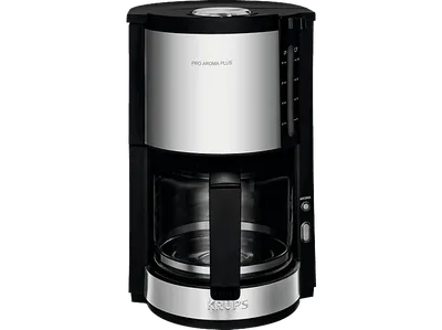KRUPS KM321 ProAroma Plus Kaffeemaschine Schwarz/Edelstahl