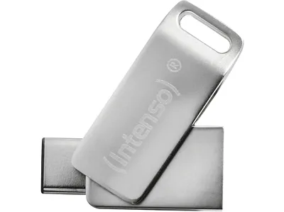 INTENSO CMOBILE LINE USB-Stick, 64 GB, 70 MB/s, Silber
