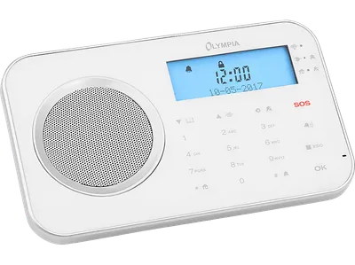 OLYMPIA Prohome 8700 Funk-Alarmsystem, weiss