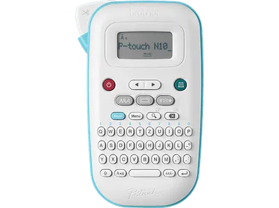BROTHER P-touch N10 Beschriftungsgerät Blau/Weiß