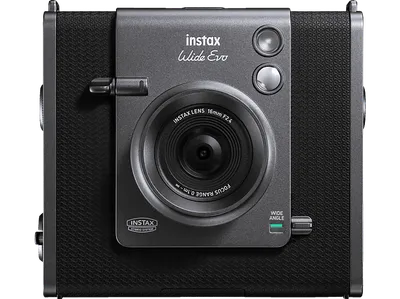 FUJIFILM instax WIDE Evo Sofortbildkamera, Schwarz