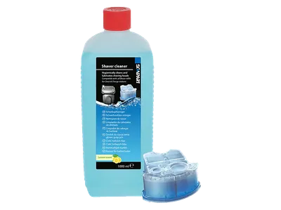 SCANPART Scherkopfreiniger 1 L und Reinigungskartusche Reinigungsflüssigkeit