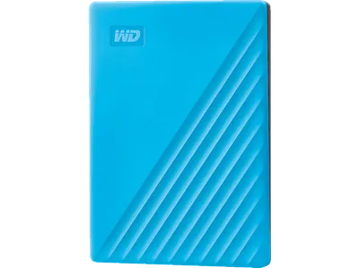 WD My Passport Festplatte, 2 TB HDD, 2,5 Zoll, extern, Blau