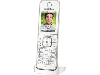 FRITZ! FRITZ!Fon C6, HD Schnurloses Telefon, Weiß