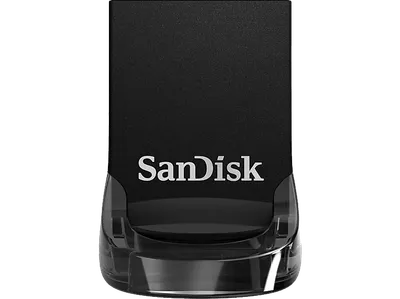 SANDISK Ultra® Fit USB-Stick, 512 GB, 400 MB/s, Schwarz