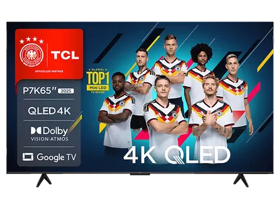 TCL 65P7K QLED Google TV (Flat, 65 Zoll / 165 cm, UHD 4K, SMART TV)