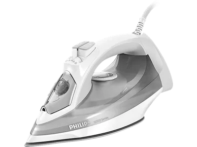 PHILIPS DST5010/10 Serie 5000 Dampfstoß: 160 g/Min., 320ml, Dampfbügeleisen (2400 Watt, SteamGlide Plus)