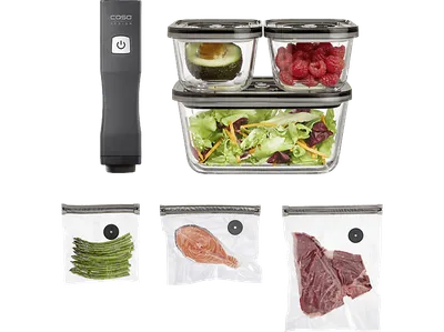 CASO 1169 Design Vacu OneTouch Eco-Set Vakuumierer Schwarz