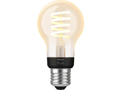 PHILIPS Hue White Ambiance E27 Einzelpack LED Lampe Warmweiß
