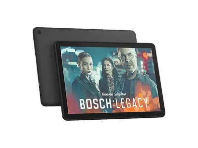 AMAZON Das neue Fire HD 10-Tablet 2023, für Entspannung optimiert, brillantes Full-HD-Display, Octa-Core-Prozessor, 3 GB RAM, bis zu 13 Std, mit Werbung, Tablet, 64 GB, 10,1 Zoll, Black