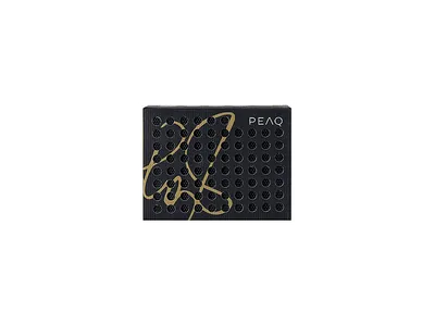 PEAQ PPA 107-RW Lautsprecher, Schwarz