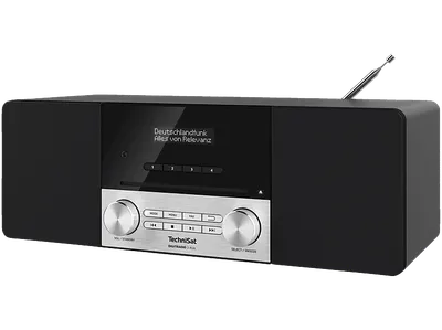 TECHNISAT DIGITRADIO 3 ASA DAB+ Radio, FM, DAB+, Bluetooth, Schwarz/Silber