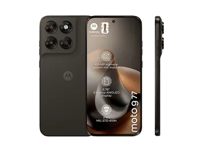 Motorola Moto G77 in Schwarz