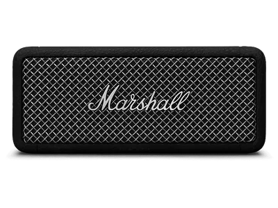 MARSHALL Emberton II Bluetooth Lautsprecher, Black and Steel, Wasserfest
