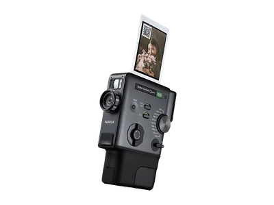 FUJIFILM instax mini EVO Cinema™ Sofortbildkamera, Schwarz
