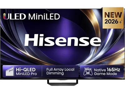 HISENSE 55U7DS PRO MiniLED 4K TV (Flat, 55 Zoll / 139 cm, UHD 4K, SMART TV)