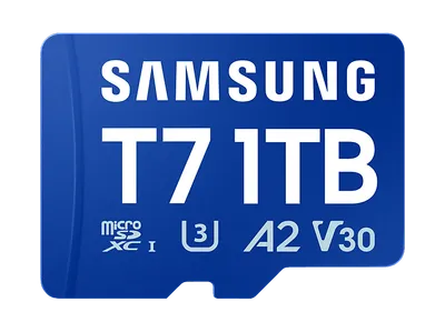 SAMSUNG T7, Micro-SD microSD Speicherkarte, 1 TB