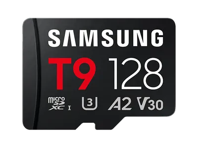 SAMSUNG T9, Micro-SD microSD Speicherkarte, 128 GB