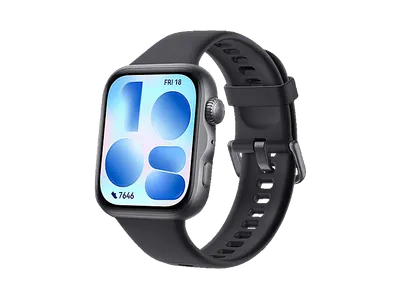 HUAWEI WATCH FIT 5 Smartwatch Fluorelastomer, 130-210 mm, Black