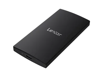 LEXAR SL300 USB 3.2 Gen2 LSL300001T-RNBNG Festplatte, 1 TB SSD, extern, Schwarz