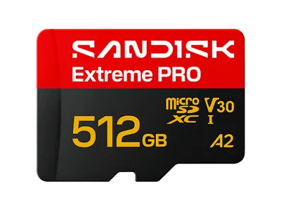 SANDISK Extreme PRO® microSD™ UHS-I-Karte, Micro-SD Speicherkarte, 512 GB, 250 MB/s