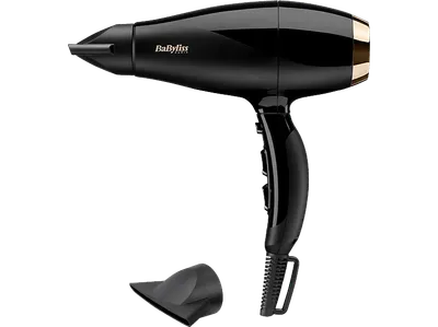 BABYLISS 6714E Super Pro 2300 Haartrockner Schwarz/Gold (2300 Watt)