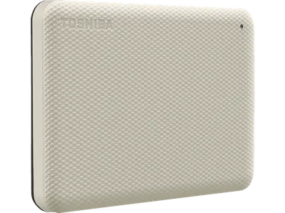 TOSHIBA Canvio Advance Festplatte, 2 TB HDD, 2,5 Zoll, extern, Hellbeige