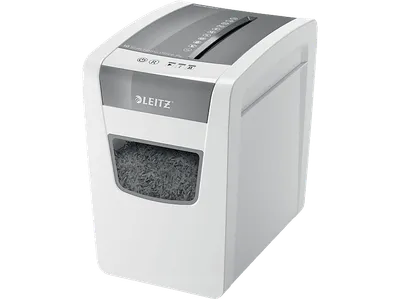 LEITZ IQ Home Office Slim Aktenvernichter, Weiß